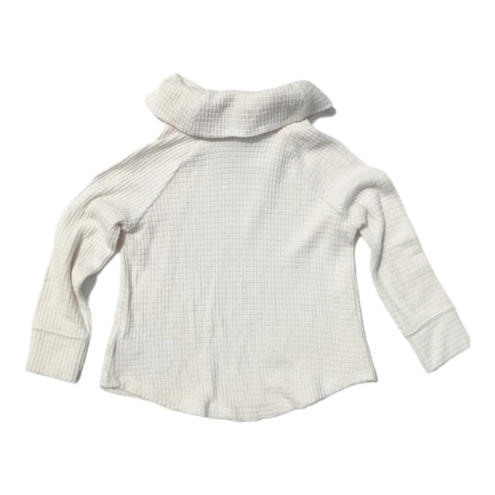 Old Navy Girls 18-24m White Lite Knit Turtleneck